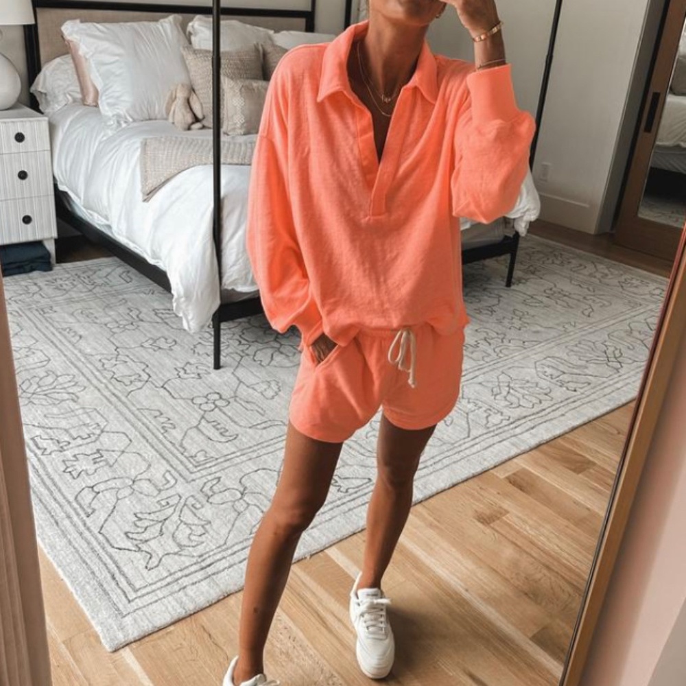 Aerie pullover and short set